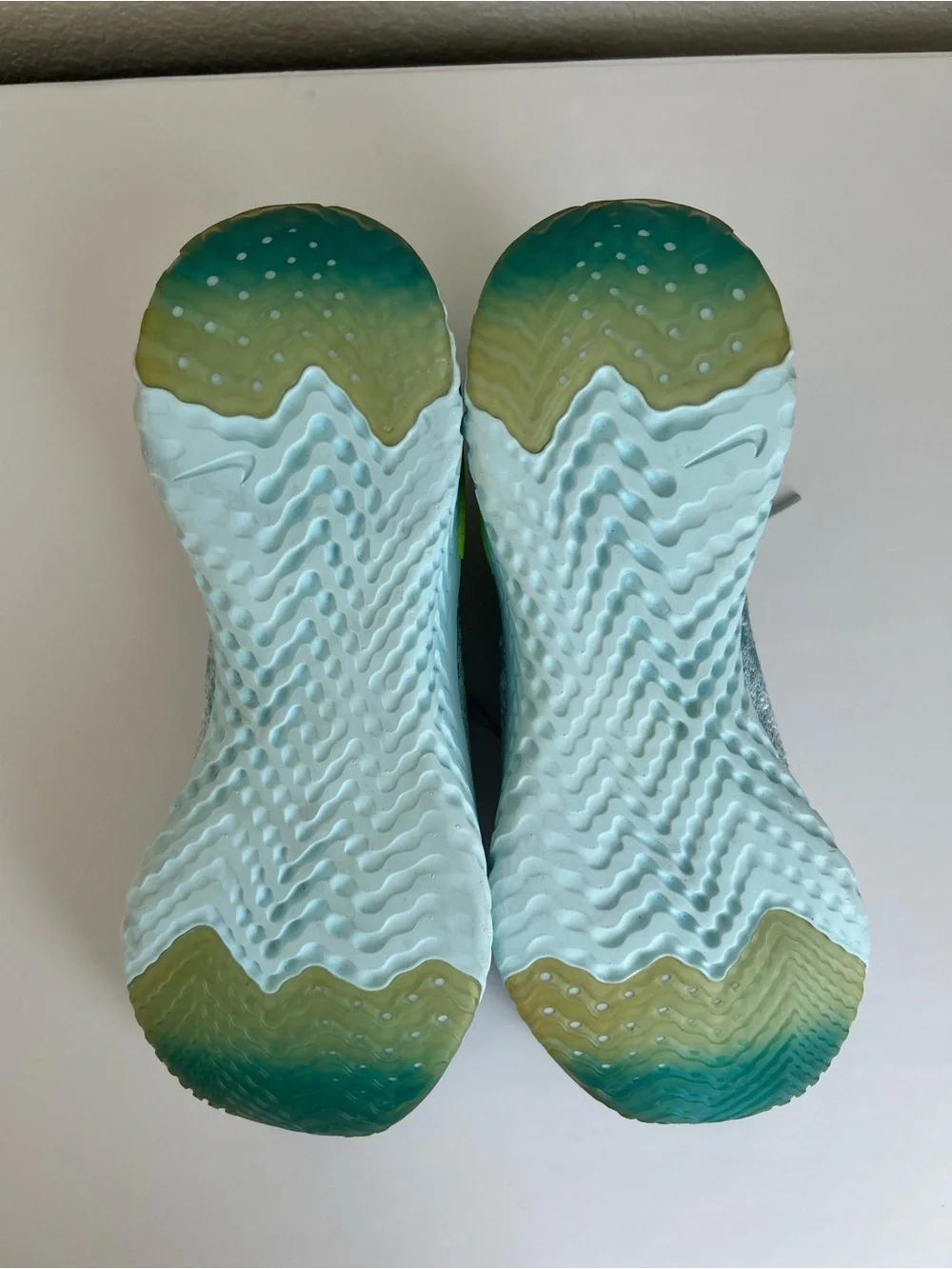 Nike Epic React Flyknit Mica Blue Women running shoes